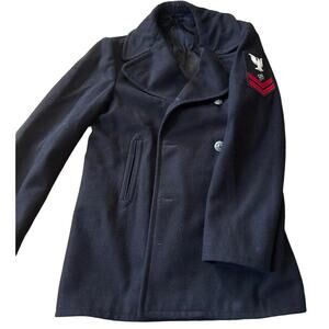 Vintage US Navy wool peacoat